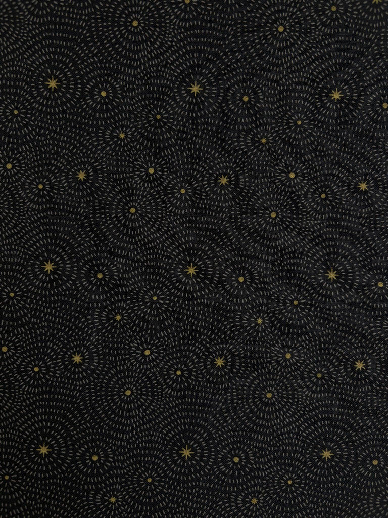 Night Owl Starlight in Night - Gingiber for Moda Quilt Cotton Fabric - The Eternal Maker - UK Fabric Shop