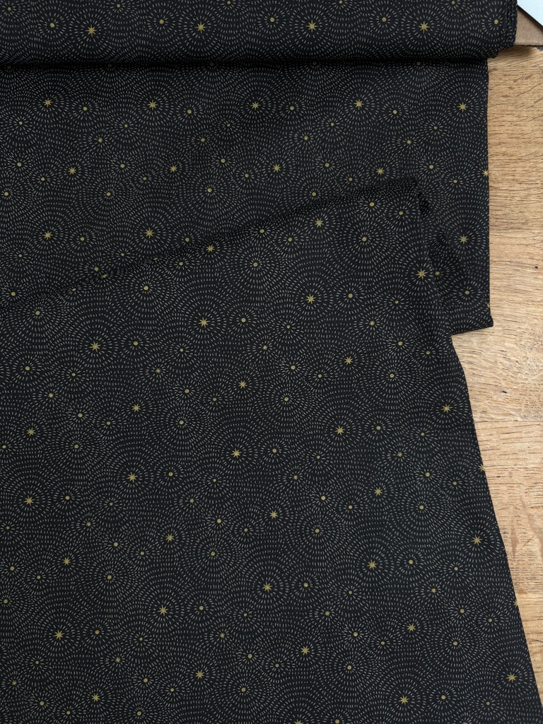 Night Owl Starlight in Night - Gingiber for Moda Quilt Cotton Fabric - The Eternal Maker - UK Fabric Shop