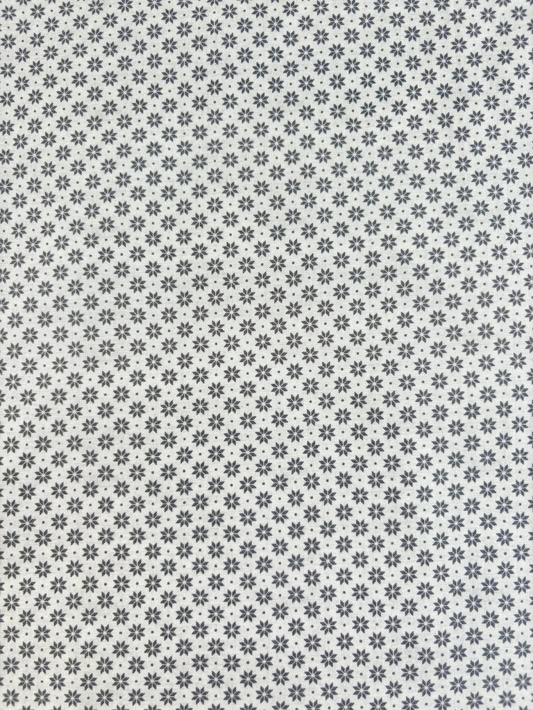 Nordic Snowflakes Grey - Scandi Christmas - Christmas Fabric - The Eternal Maker - UK Fabric Shop