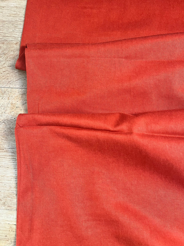 Paprika - Tyler - Tencel Cotton Blend Twill - The Eternal Maker - UK Fabric Shop