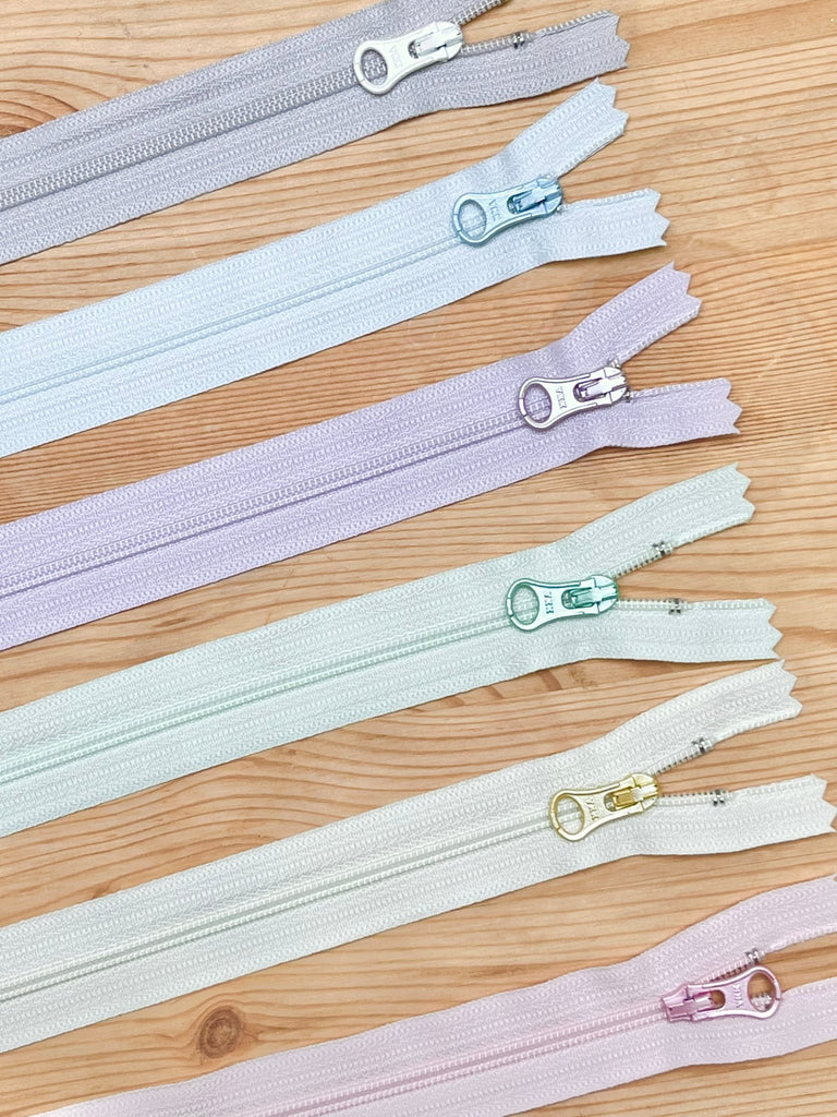 Pearl Pastel 20cm - 8" Zipper - The Eternal Maker - UK Fabric Shop