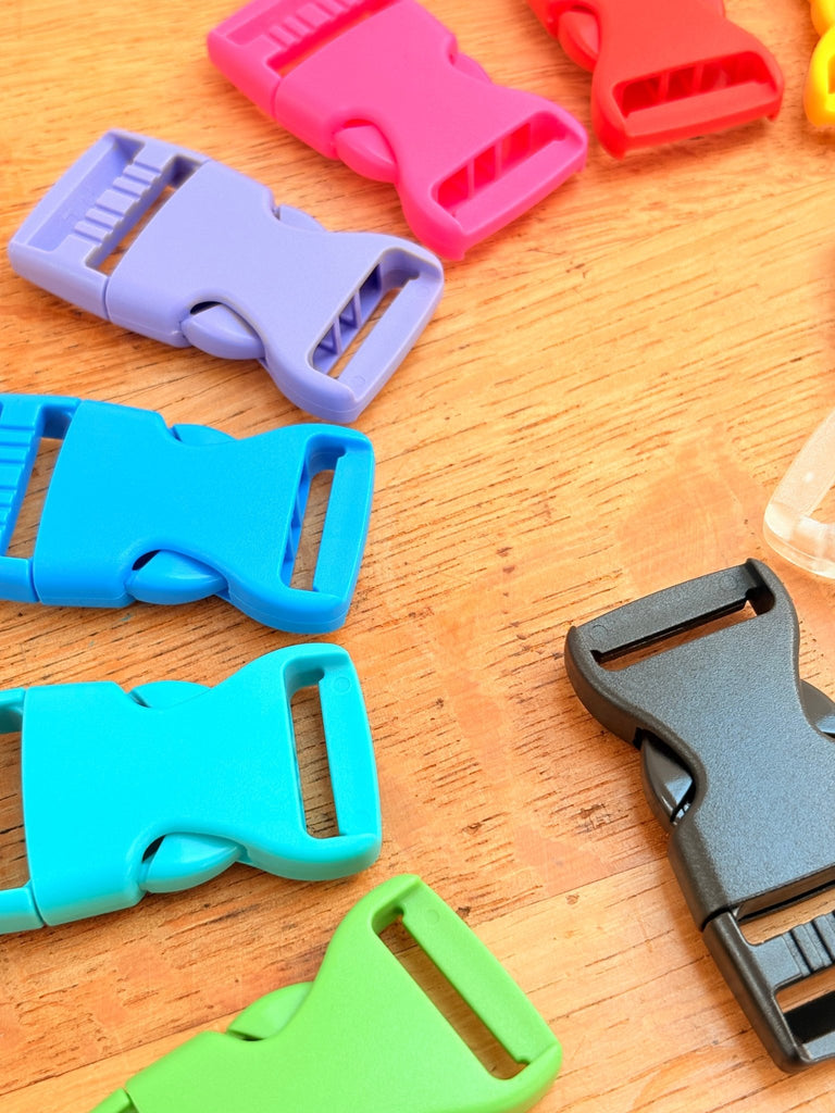 Plastic Snap Side Release Buckle - 25mm - Black - The Eternal Maker - UK Fabric Shop