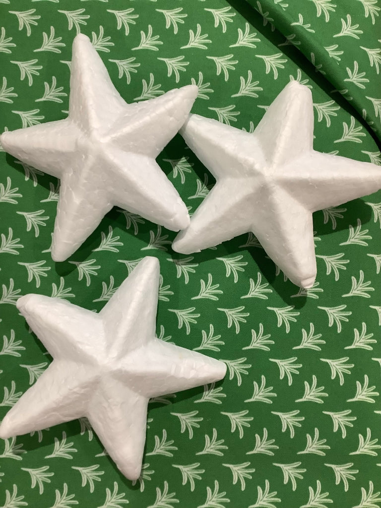 Polystrene Star for Needlefelting, Sequin Art and more - The Eternal Maker - UK Fabric Shop