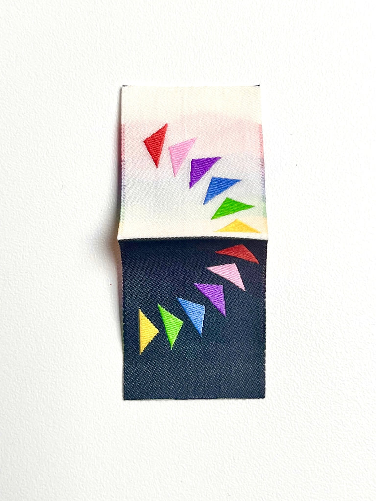 Quilting Geese - Sewing Woven Clothing Label Tags - 4 Pack - The Eternal Maker - UK Fabric Shop