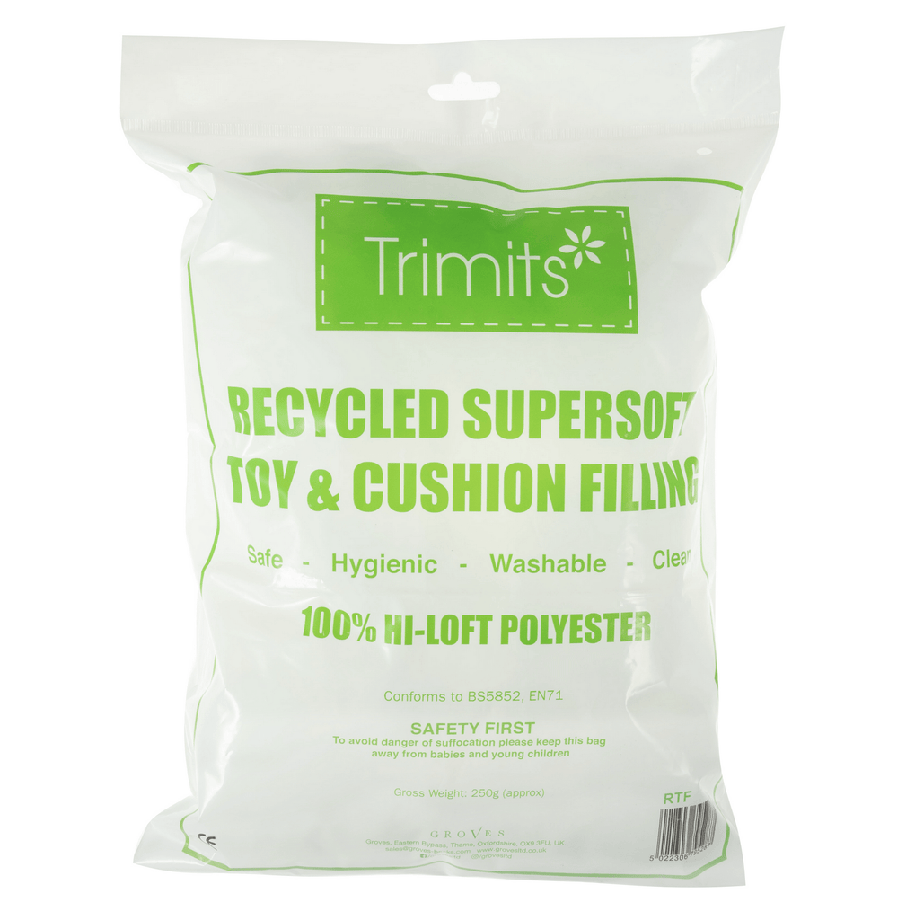 Recycled Toy Stuffing 250g - Trimits - The Eternal Maker - UK Fabric Shop