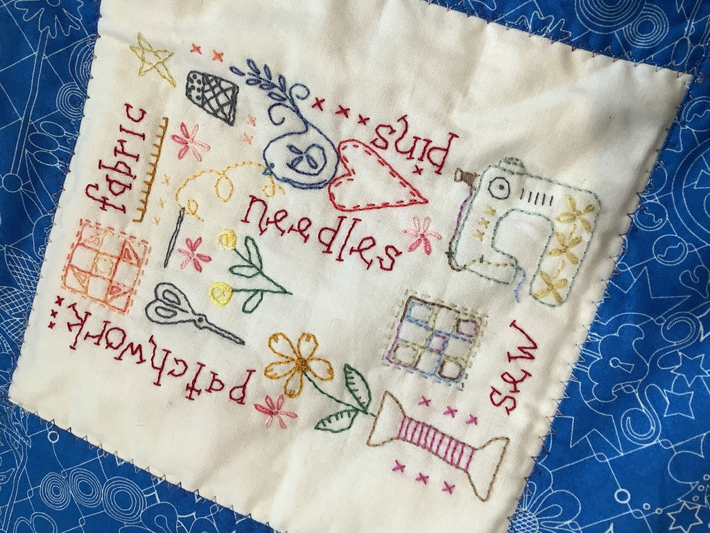 Redwork Embroidery Class with Pauline Marshall - 3rd Thursday of the Month - 10am - 1pm - £15 per session - The Eternal Maker - UK Fabric Shop