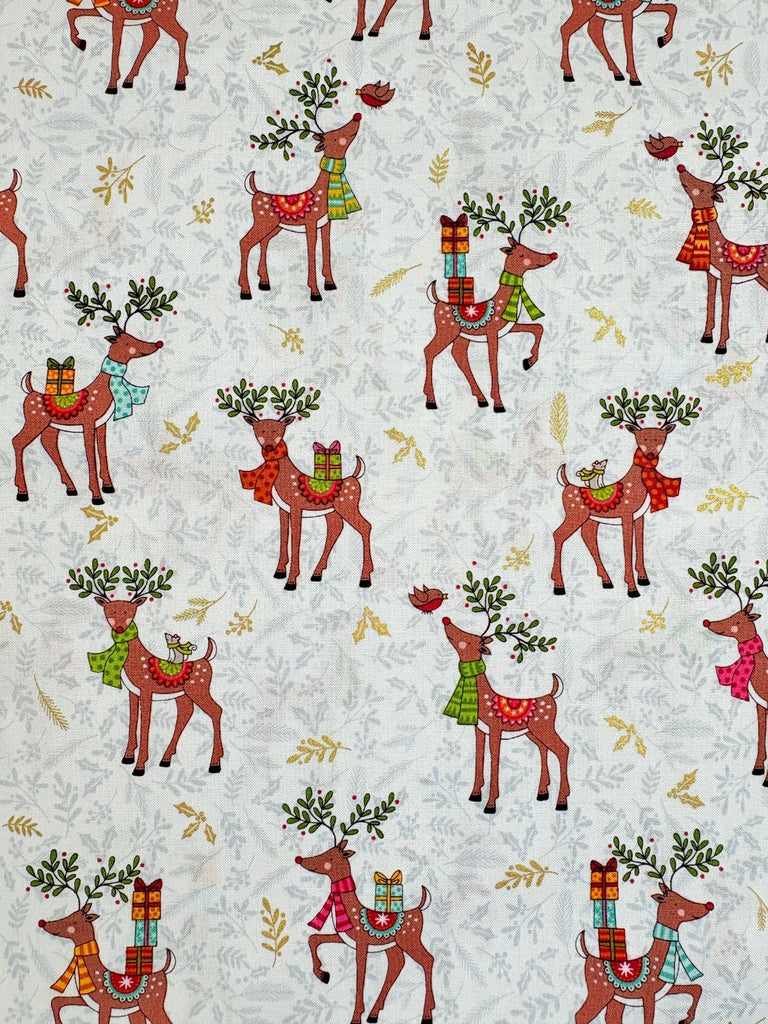 Reindeer - Festive Christmas - Christmas Fabric - The Eternal Maker - UK Fabric Shop