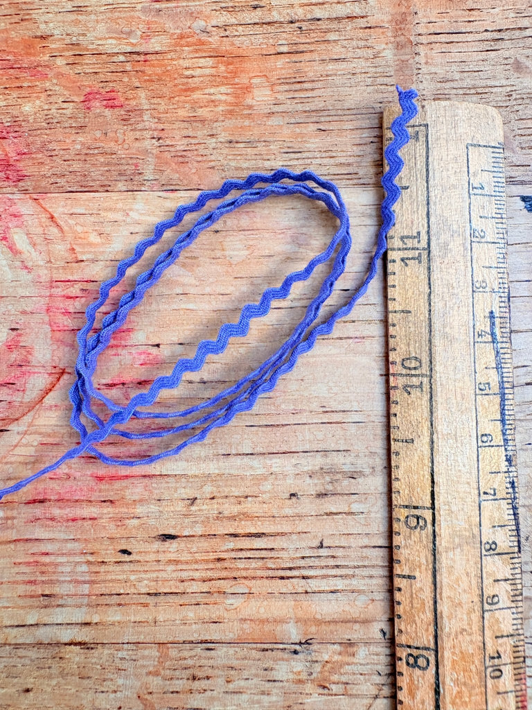 Ric Rac - 3mm - Hyacinth - The Eternal Maker - UK Fabric Shop