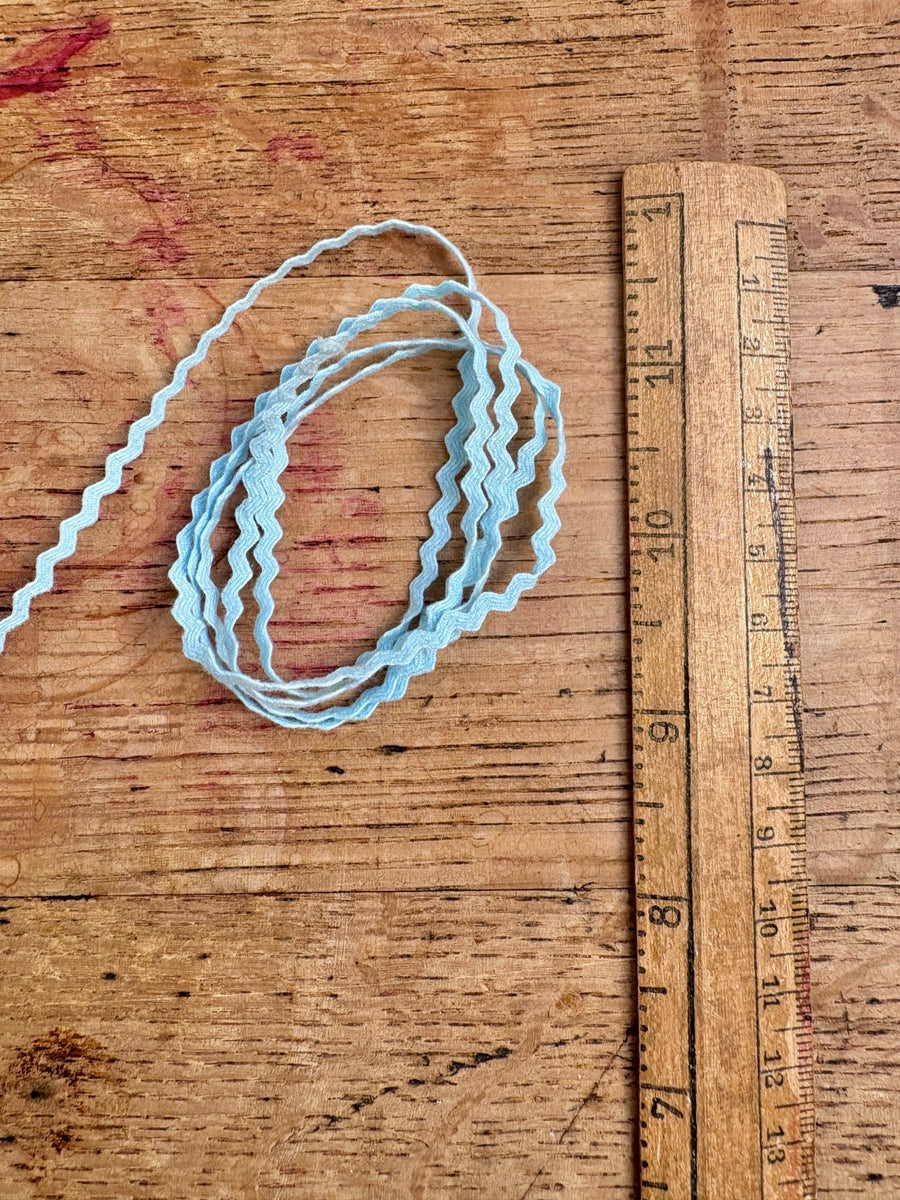 Ric Rac - 3mm - Light Blue – The Eternal Maker