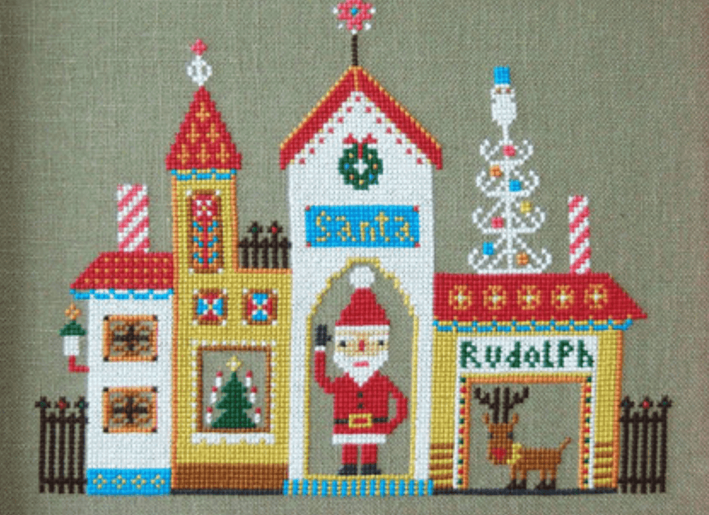 Santas House - Gera! Cross Stitch Pattern - The Eternal Maker - UK Fabric Shop