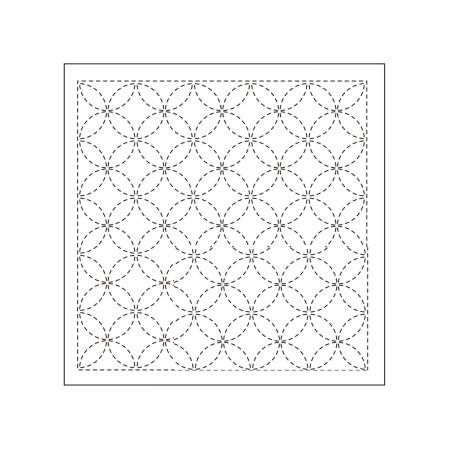 Sashiko Sampler - Shippo - Tsunagi 3 White - The Eternal Maker - UK Fabric Shop