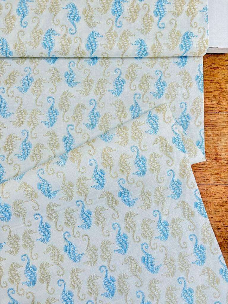 Seahorses - Makower - The Eternal Maker - UK Fabric Shop
