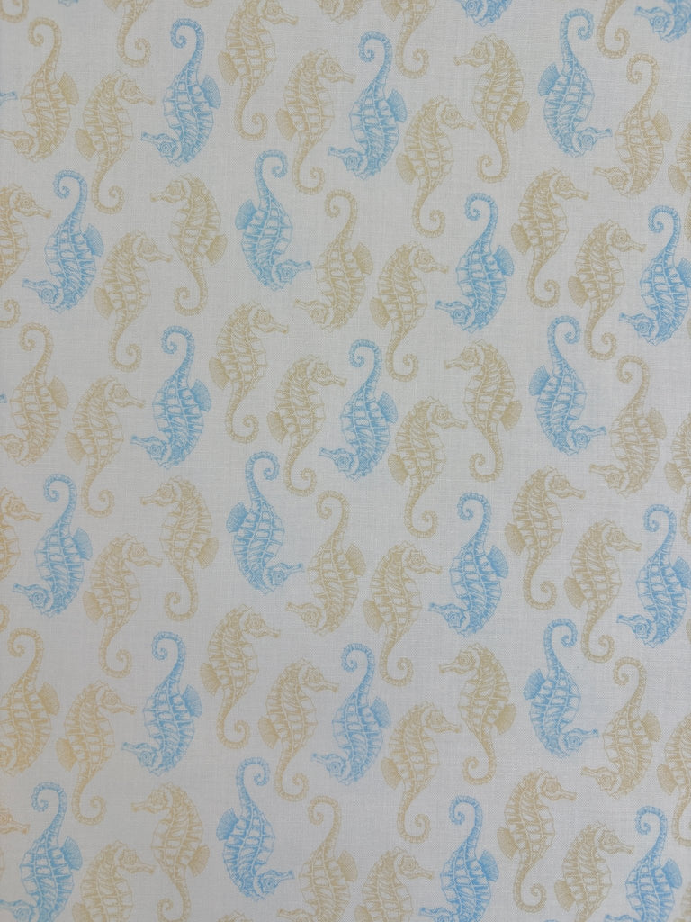Seahorses - Makower - The Eternal Maker - UK Fabric Shop