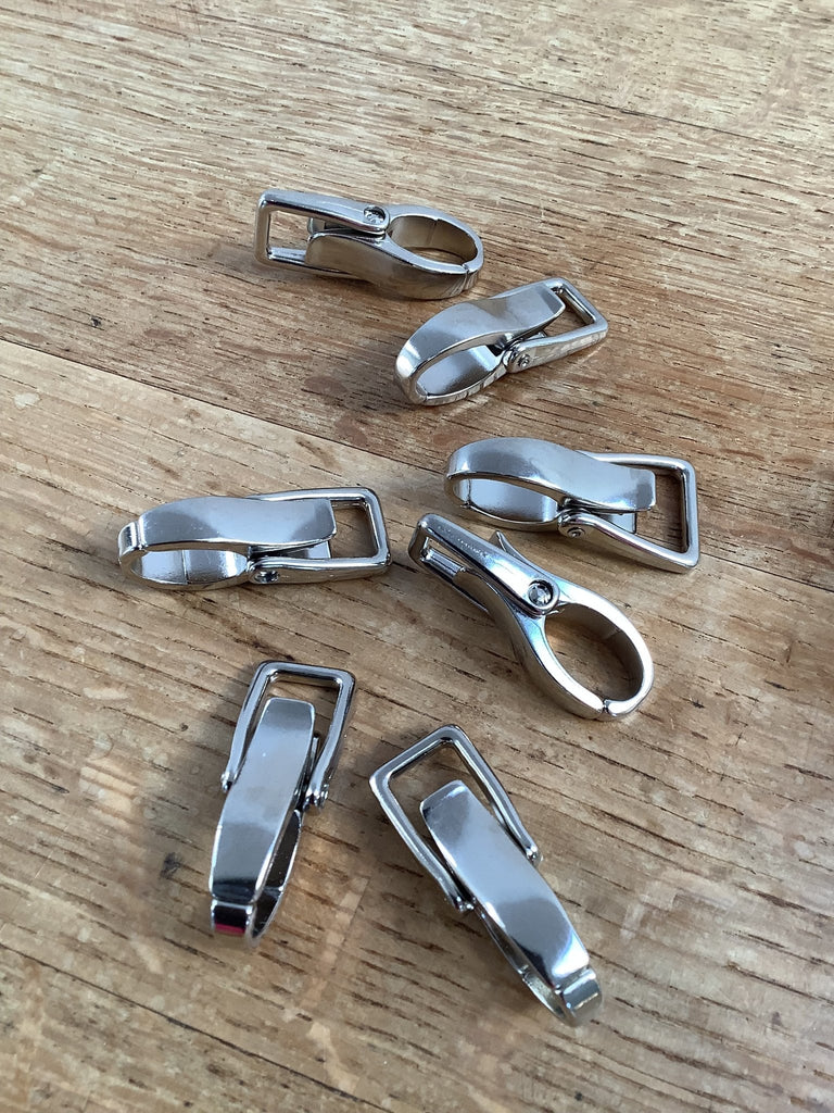 Silver Bag Clip - The Eternal Maker - UK Fabric Shop