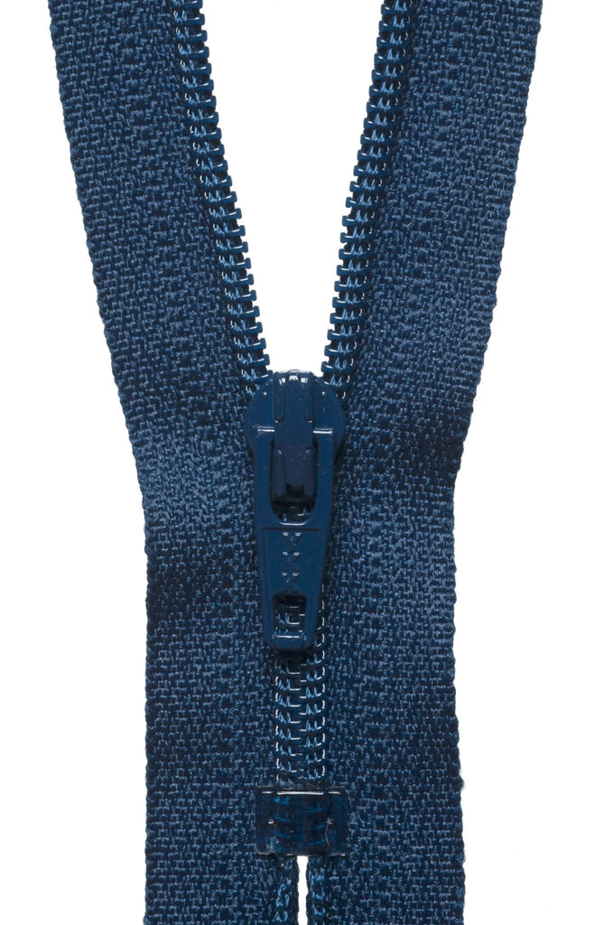 Standard Zip - 20cm/ 8" - Navy 919 - The Eternal Maker - UK Fabric Shop