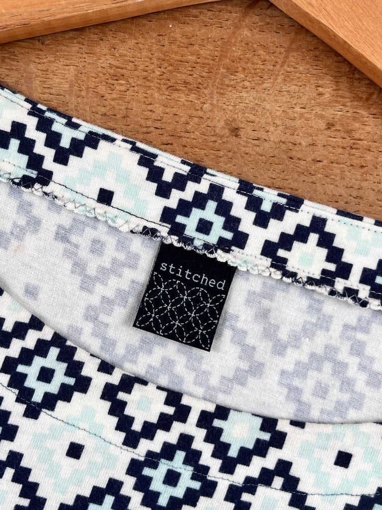 Stitched - Sewing Woven Clothing Label Tags - 4 Pack - The Eternal Maker - UK Fabric Shop