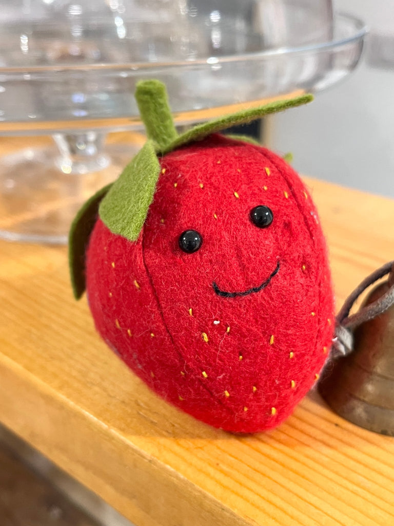 Strawberry Stuffie - Sewing Kit - The Eternal Maker - UK Fabric Shop