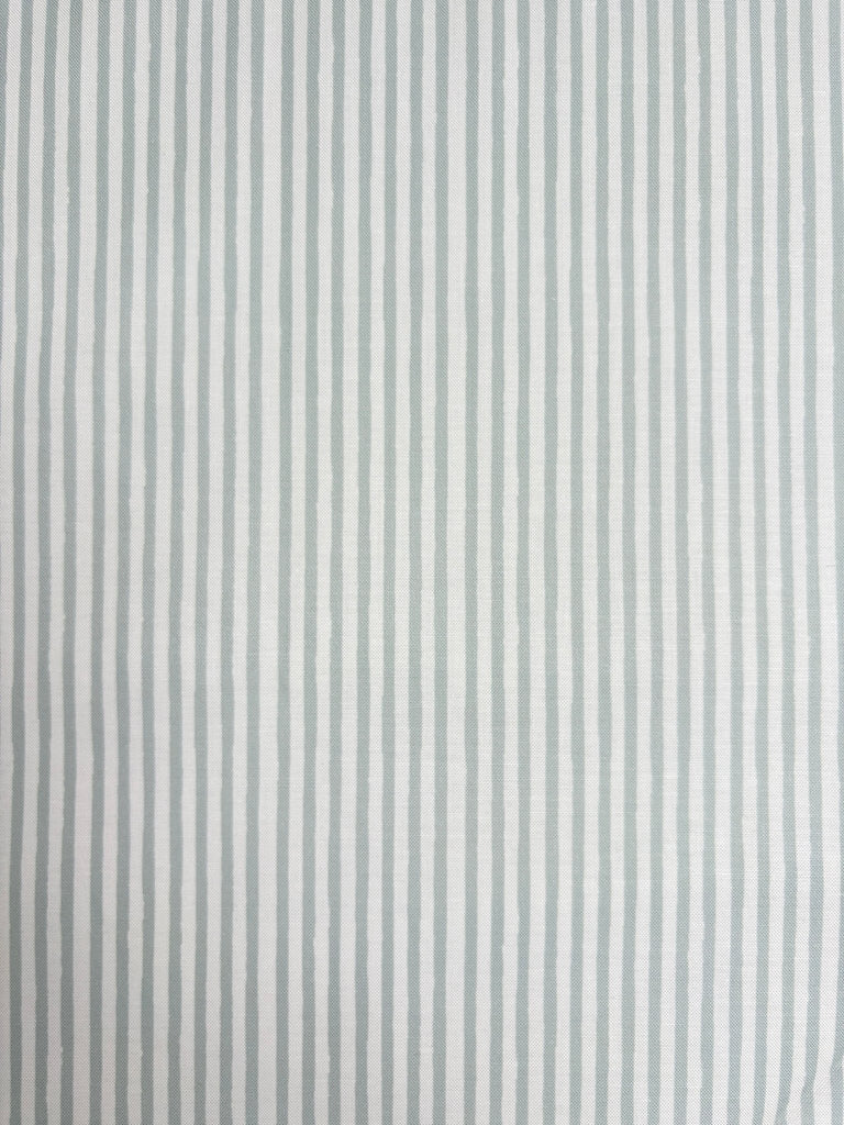 Stripe in Mint - To The Moon and Back - Paper + Cloth for Moda Quilt Cotton Fabric - The Eternal Maker - UK Fabric Shop