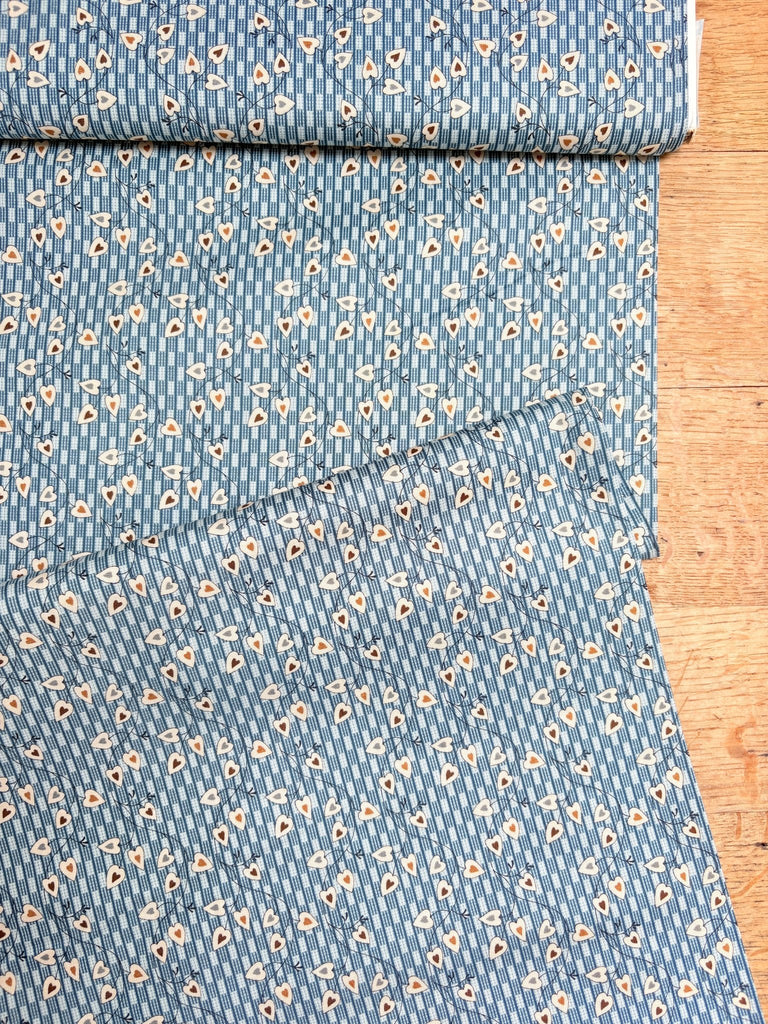 Sweethearts - Navy - Edyta Sitar for Laundry Basket Quilts - The Eternal Maker - UK Fabric Shop