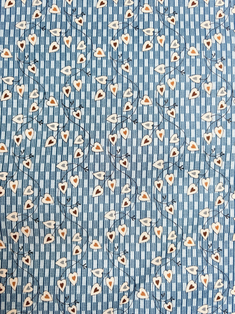 Sweethearts - Navy - Edyta Sitar for Laundry Basket Quilts - The Eternal Maker - UK Fabric Shop