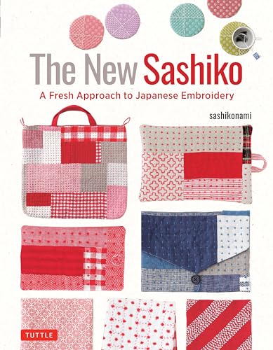 The New Sashiko - A Fresh Approach to Japanese Embroidery - Sashikonami - The Eternal Maker - UK Fabric Shop