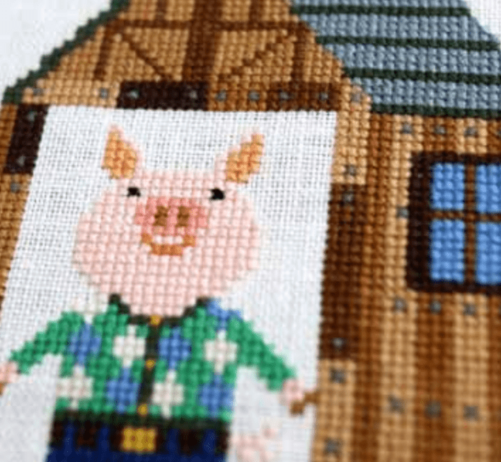 The Three Little Pigs - Gera! Cross Stitch Pattern - The Eternal Maker - UK Fabric Shop