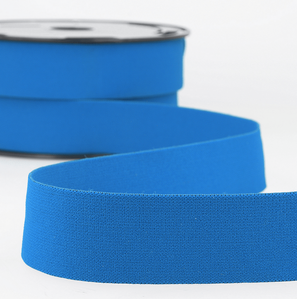 Waistband/ Boxer Short Elastic 32mm x 1m - Electric Blue - The Eternal Maker - UK Fabric Shop