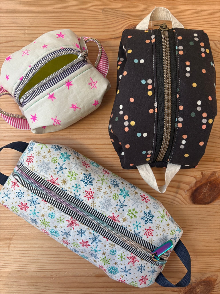 Zipped Pleated Pouch - Digital Sewing Pattern - The Eternal Maker - UK Fabric Shop