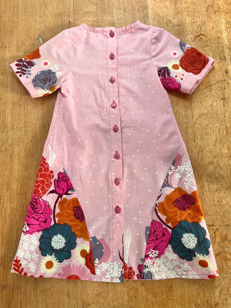 Zoe Dress Kit - Ruby Star Rose - The Eternal Maker - UK Fabric Shop