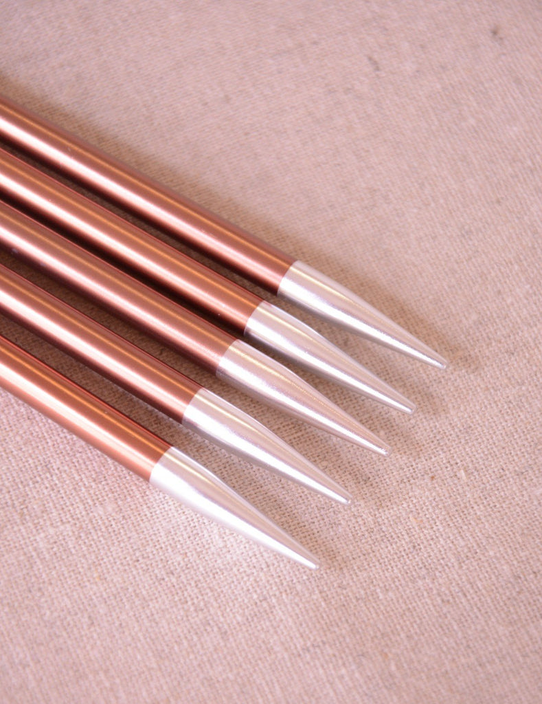 5.50mm 20cm - Zing Double Pointed Needles - set of five - The Eternal Maker - UK Fabric Shop