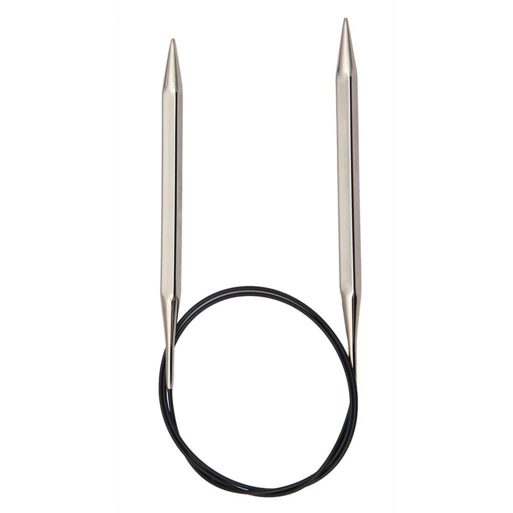 5.50mm 80cm - Knitpro Cubics Metal Fixed Circular Needles - The Eternal Maker - UK Fabric Shop