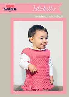 Adriafil Filobello Toddler's Mini - Dress - 1540 - The Eternal Maker - UK Fabric Shop