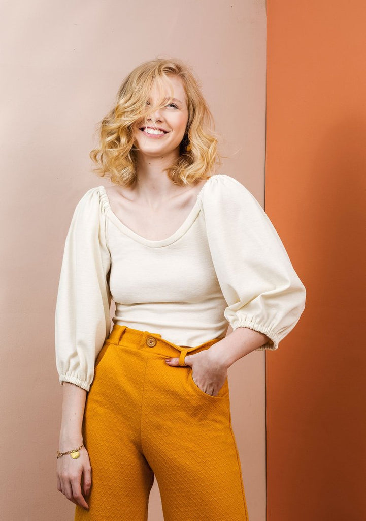 Adrienne Blouse - Friday Pattern Company - The Eternal Maker - UK Fabric Shop