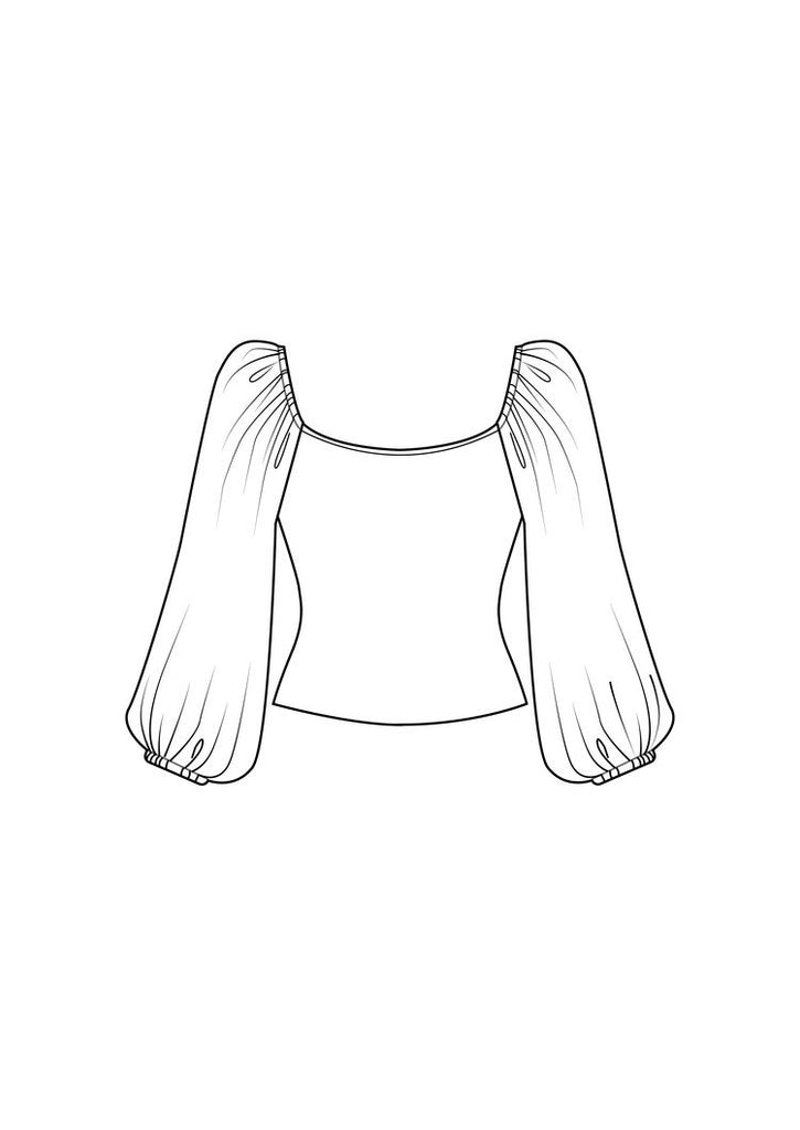 Adrienne Blouse - Friday Pattern Company - The Eternal Maker - UK Fabric Shop