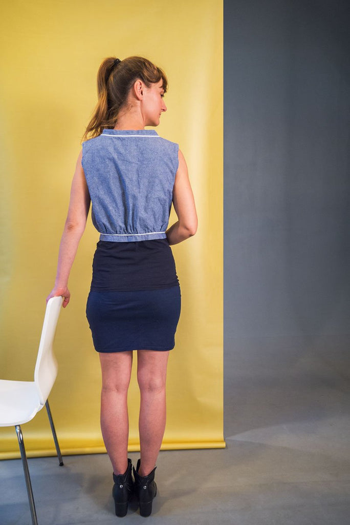 Aestiva Sleeveless Vest - Wearologie - Digital Sewing Pattern - The Eternal Maker - UK Fabric Shop