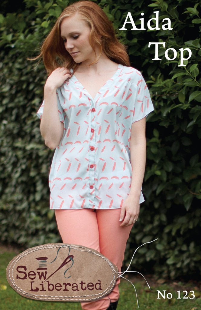 Aida Top - Sew Liberated - Digital Download PDF Sewing Pattern - The Eternal Maker - UK Fabric Shop