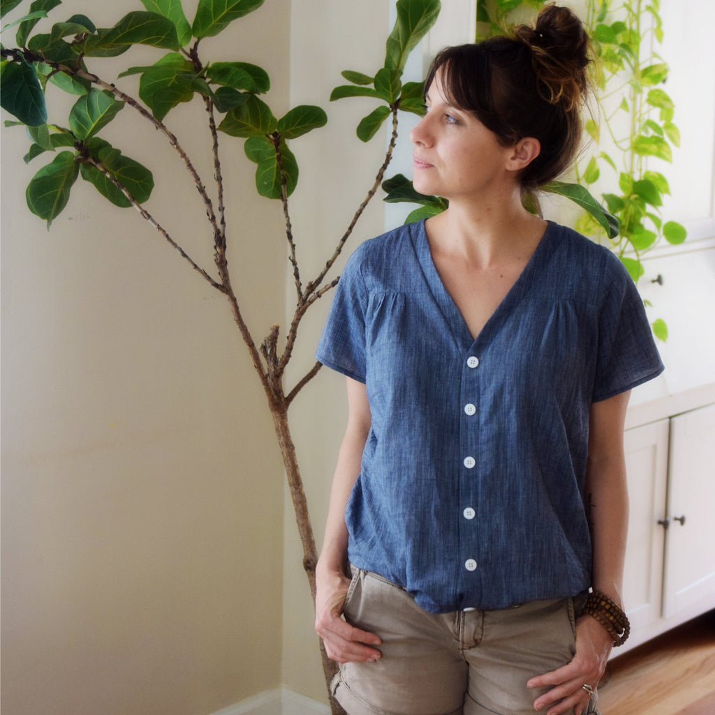 Aida Top - Sew Liberated - Digital Download PDF Sewing Pattern - The Eternal Maker - UK Fabric Shop