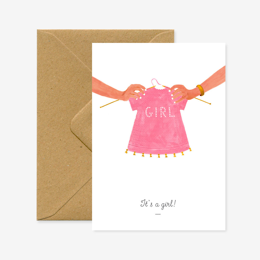 All The Ways To Say Cards It's A Girl - Greetings Card