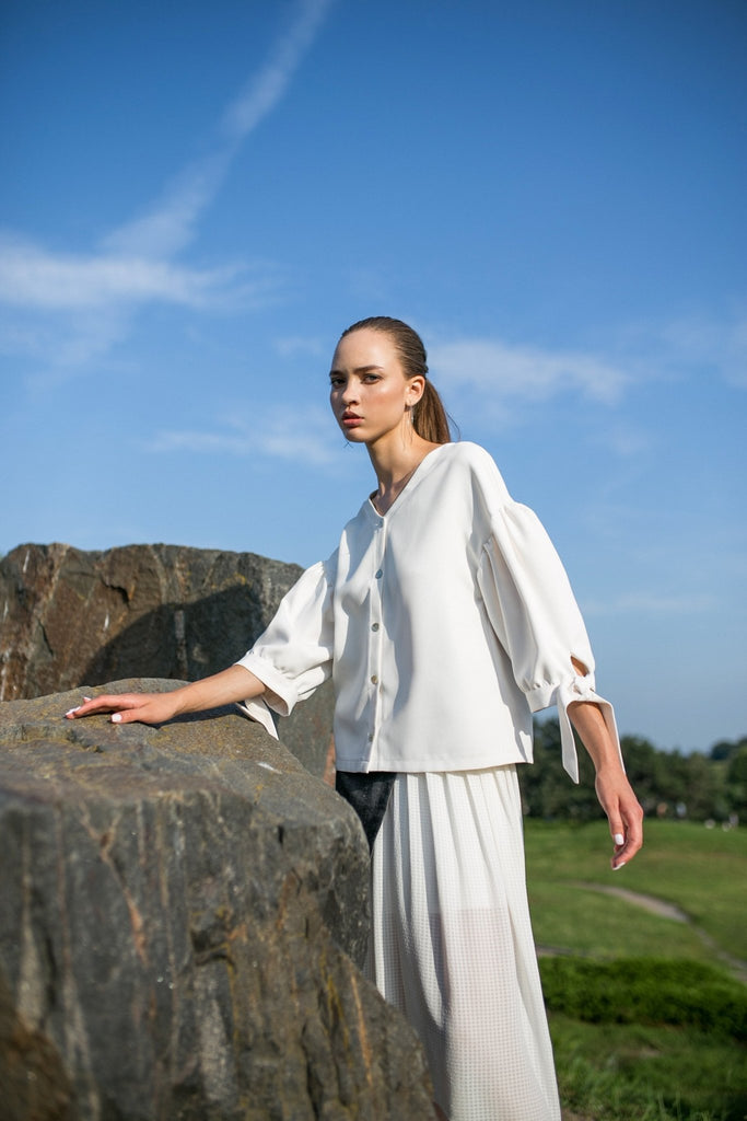 Ambre Blouse - Lenaline Patterns - Digital Sewing Patterns - The Eternal Maker - UK Fabric Shop