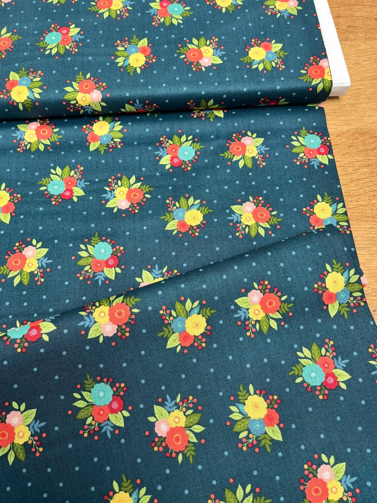 Amelia Posy - Makower Fabrics - The Eternal Maker - UK Fabric Shop