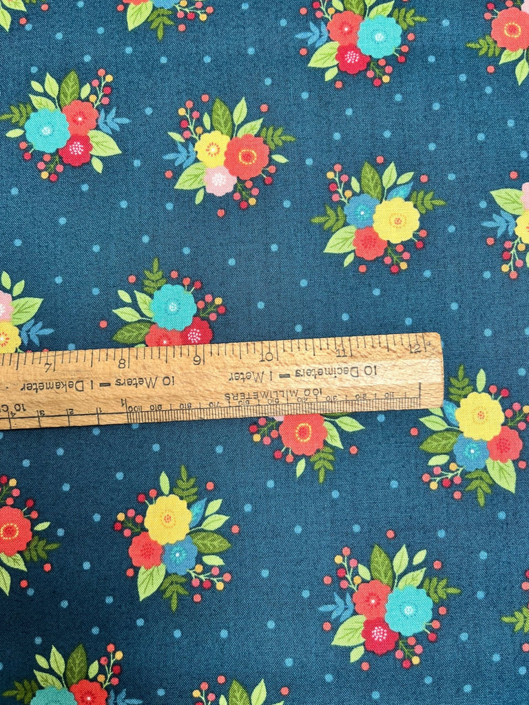 Amelia Posy - Makower Fabrics - The Eternal Maker - UK Fabric Shop