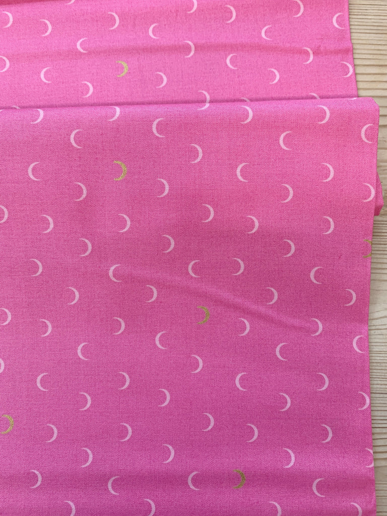 Andover Fabric Moon Age - Pink - Wildside by Libs Elliott for Andover