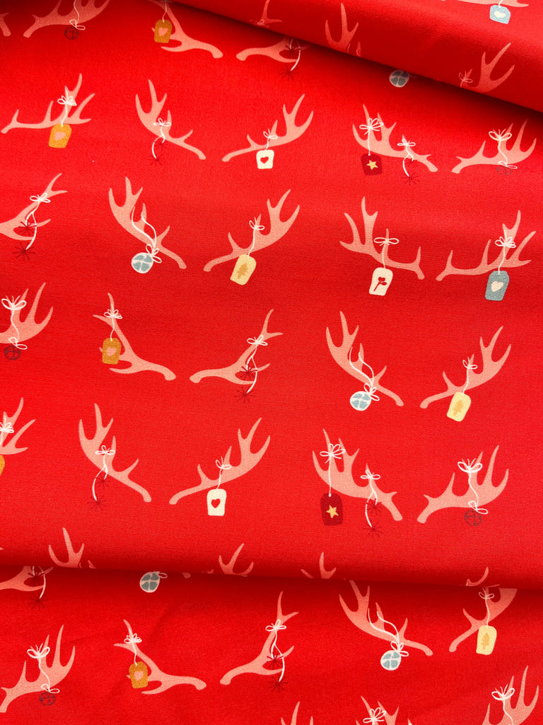 Art Gallery Fabric Cheerful Antlers - Cozy and Magical - Art Gallery Fabrics