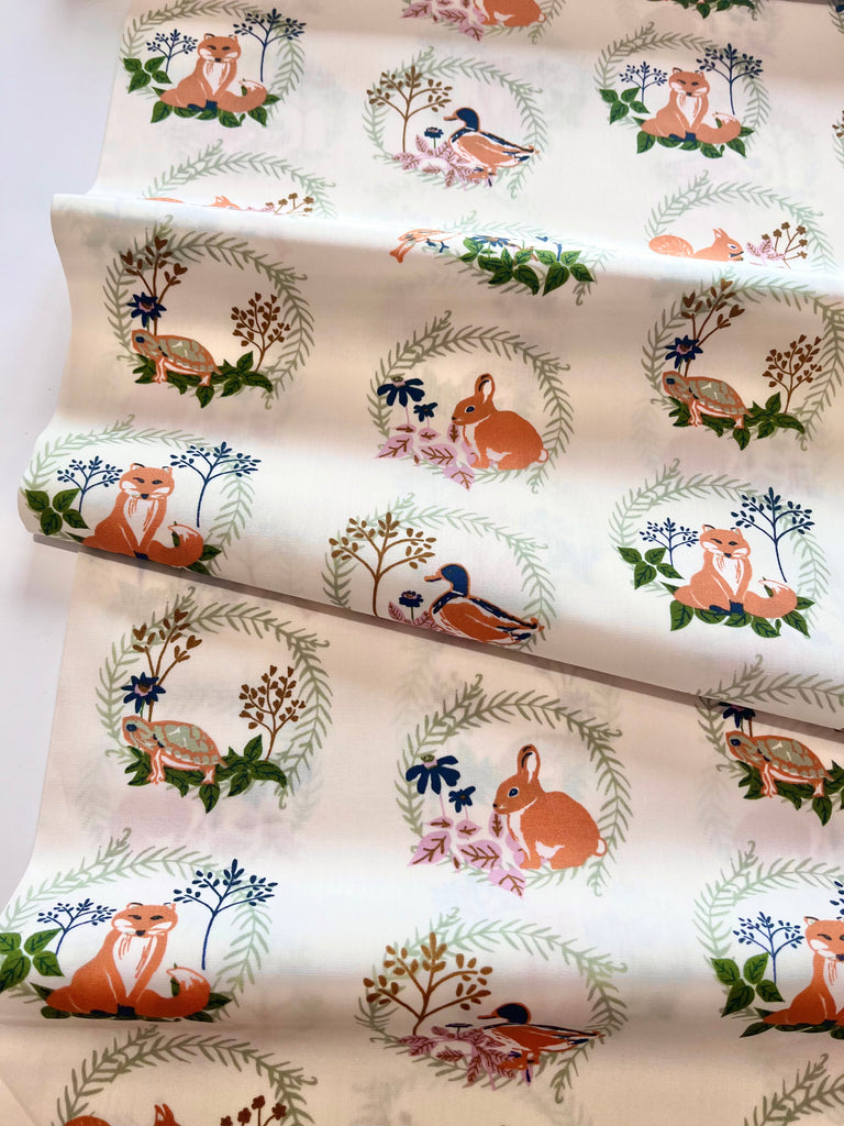 Art Gallery Fabric Forest Friends - Lilliput By Sharon Holland for Art Gallery Fabrics