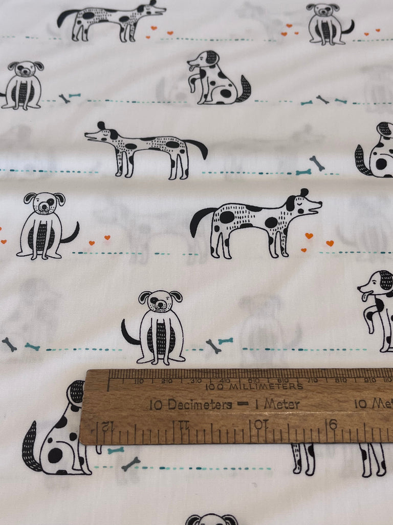 Art Gallery Fabric Good Pup - Oh Woof!  By Jessica Swift for Art Gallery Fabrics