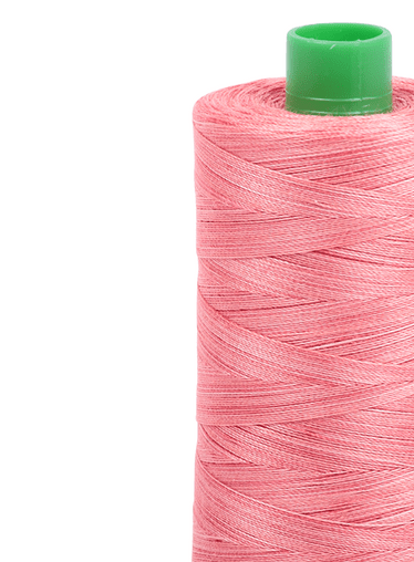 Aurifil Cotton Quilting Thread - Variegated - 40wt - 1000m - 4250 Flamingo - The Eternal Maker - UK Fabric Shop