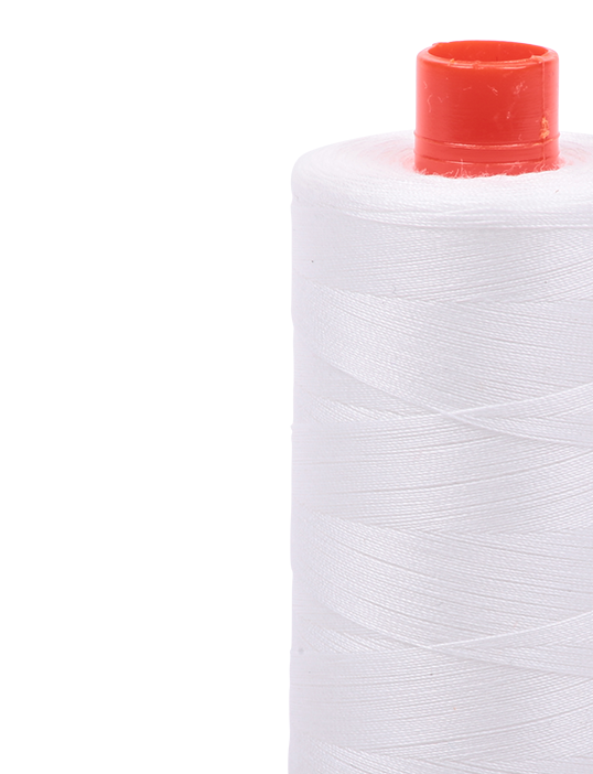 Aurifil Thread Aurifil Cotton Quilting Thread - 50wt - 1300m - 2021 - Natural White