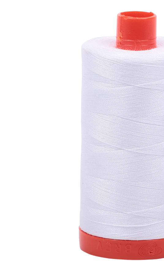 Aurifil Thread Aurifil Cotton Quilting Thread - 50wt - 1300m - 2024 - white