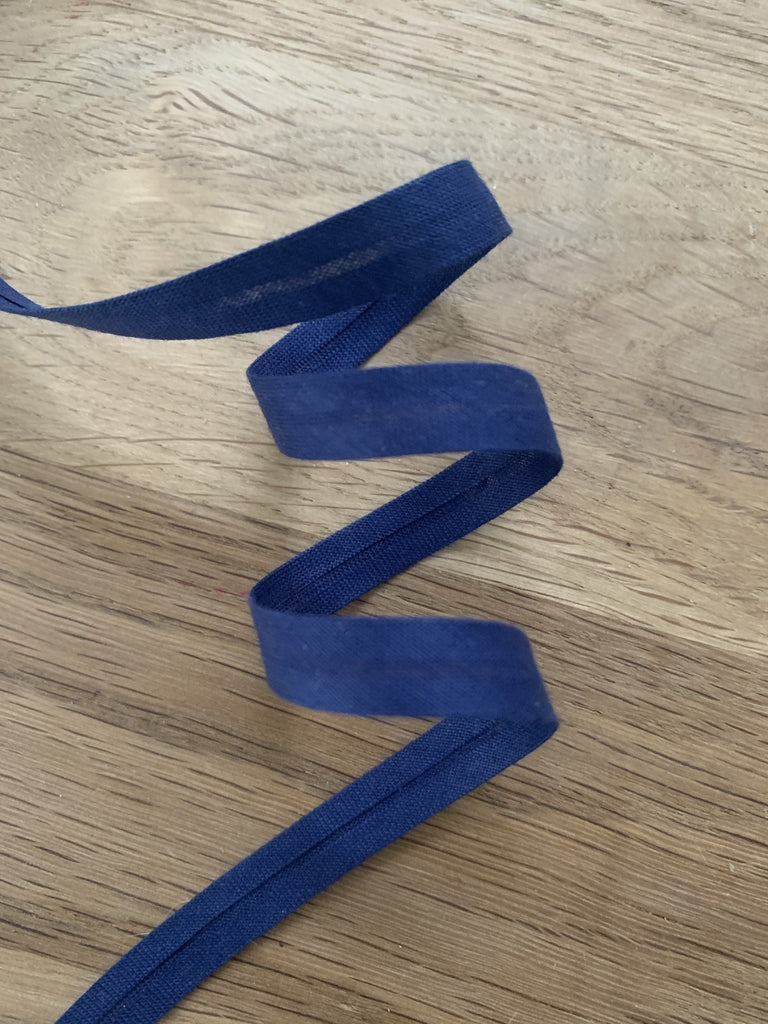 Bias Binding - Navy - 10mm - The Eternal Maker - UK Fabric Shop