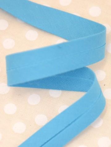 Bias Binding Solid Aqua - 13mm - The Eternal Maker - UK Fabric Shop